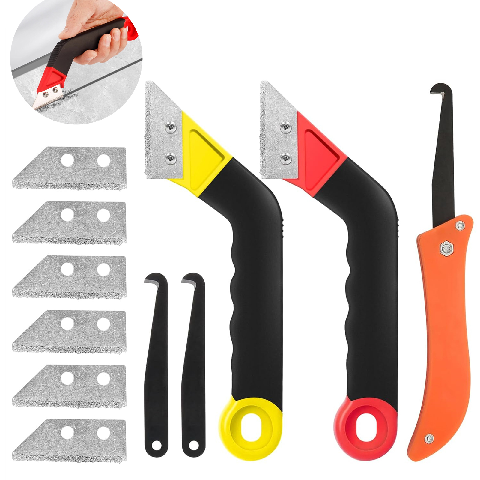 Grout Saw Removal - 11PCS Grout Removal Tool Set with