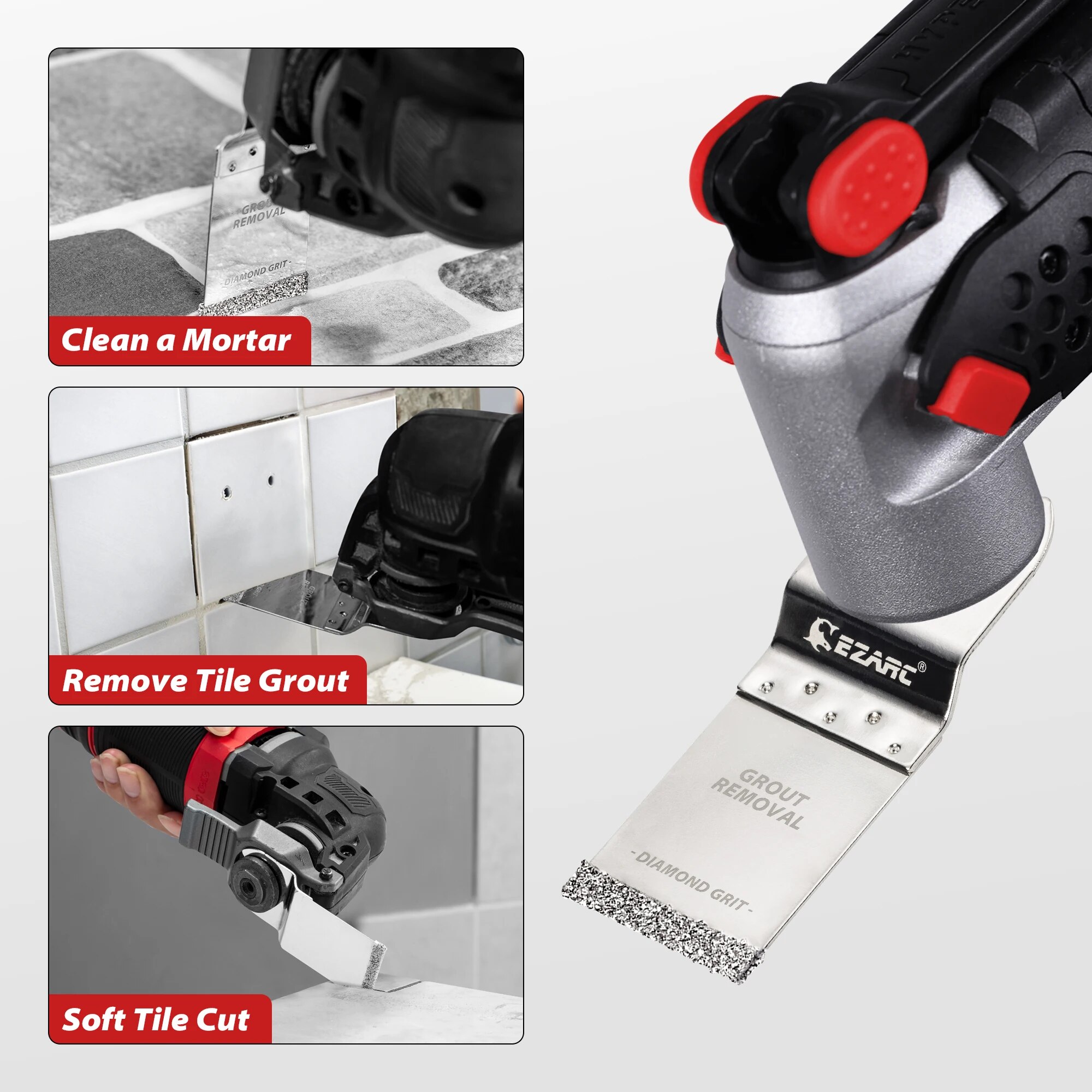 EZARC 3PCS Diamond Oscillating - đánh giá và giá Grout Saw Removal
