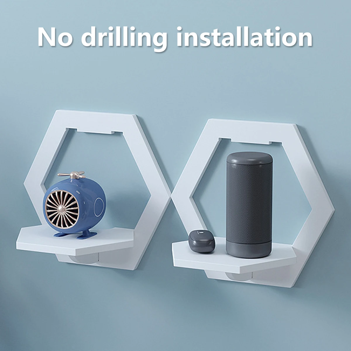3Pcs Hexagon Wall Shelf Punch  - đánh giá và giá Home Improvement Tv Show