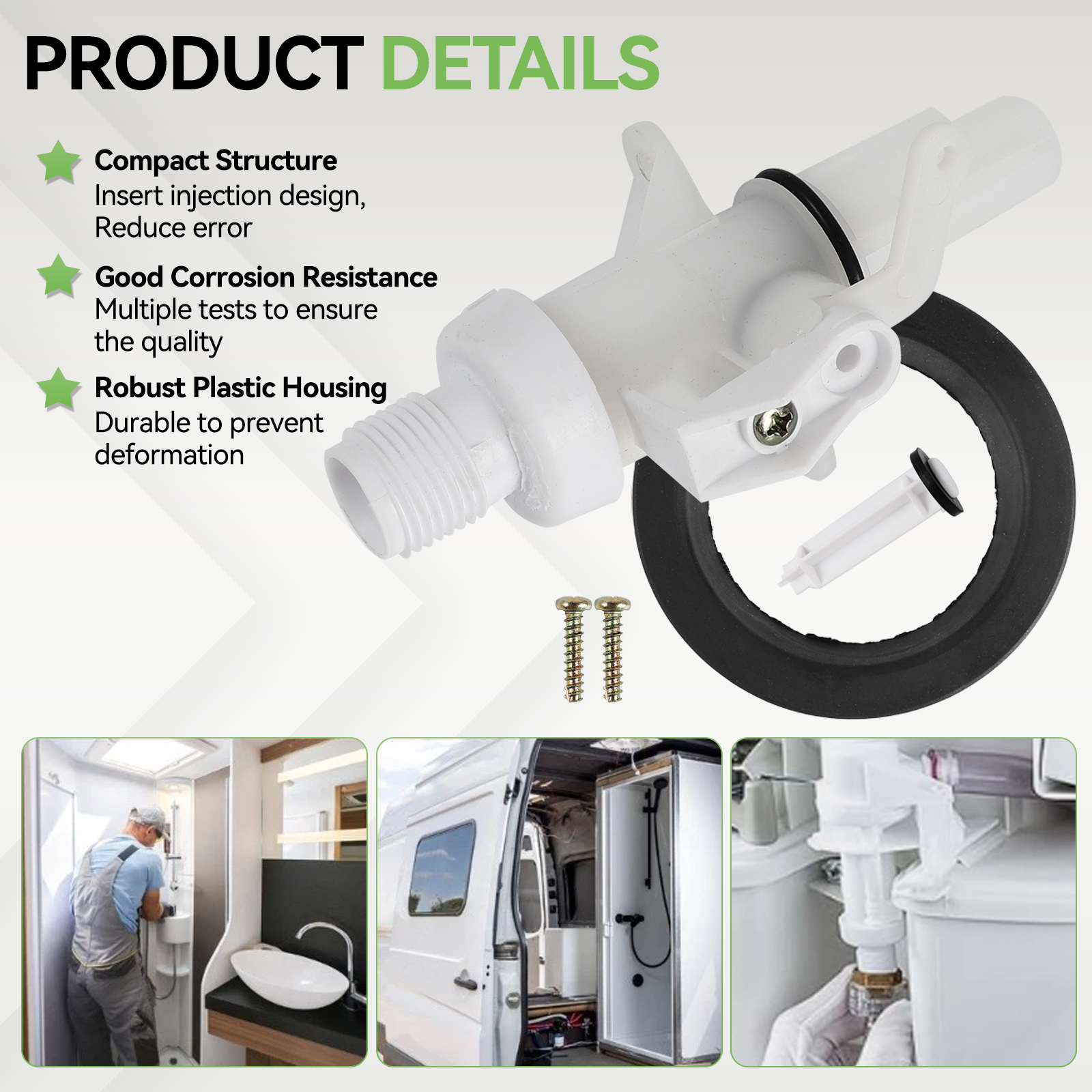 Upgraded Water Valve Kit For T - đánh giá và giá Toilet Flush Valve