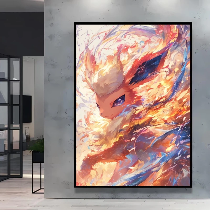 Pokemon Eevee Series Wall Art  - đánh giá và giá Home Improvement Tv Show
