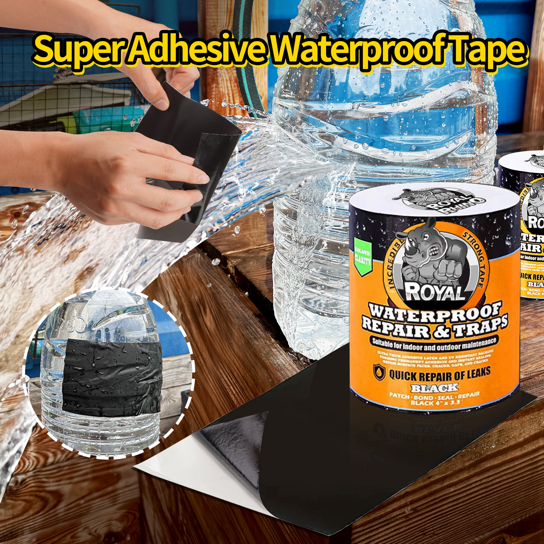 Waterproof Tape for Leak Repai - đánh giá và giá Roof Sealant Patch