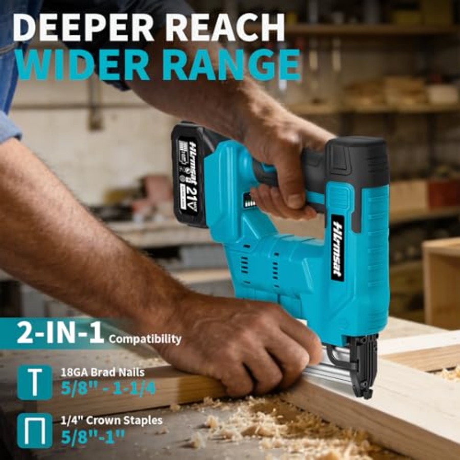 Cordless 2-in-1 brushless brad - đánh giá và giá Home Improvement Brad