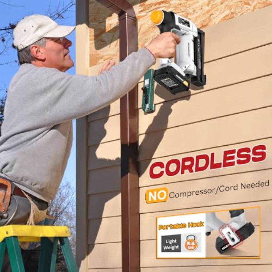 20V Cordless Nail Gun Battery  - đánh giá và giá Home Improvement Brad