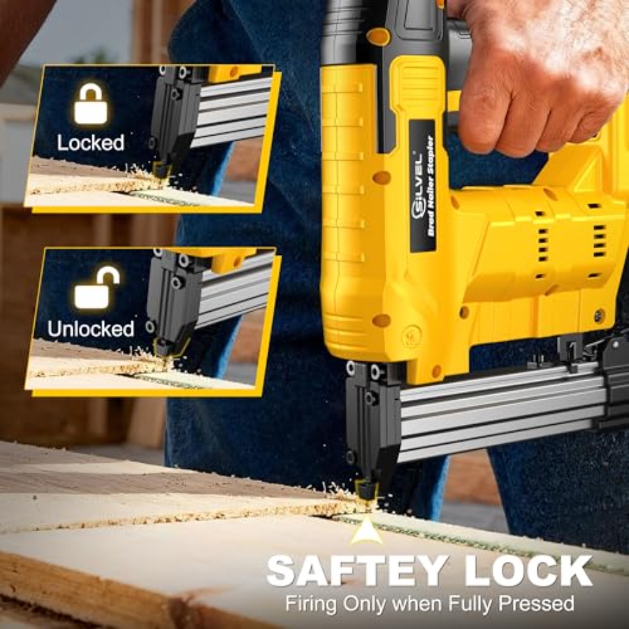 Cordless nail gun for woodwork - đánh giá và giá Home Improvement Brad