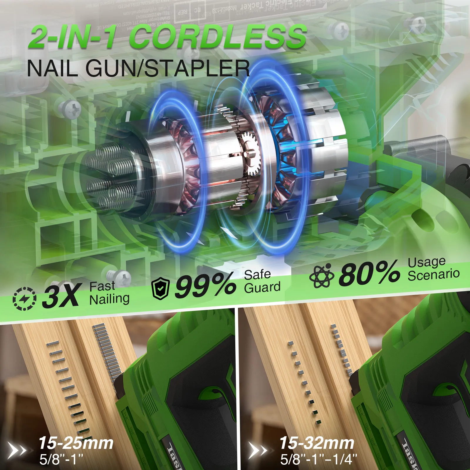 TaskStar Cordless Brad Nailer  - đánh giá và giá Home Improvement Brad