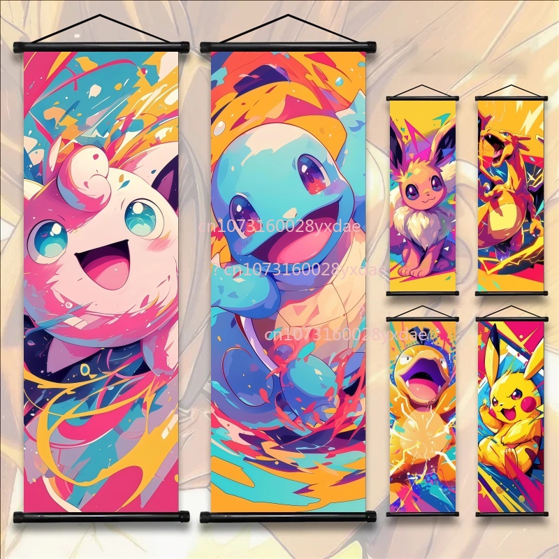 Anime Pokemon Scroll Painting  - đánh giá và giá Home Improvement Tv Show